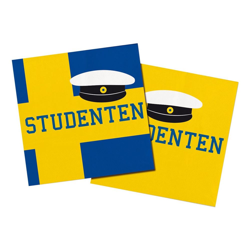 Studentdukning Paket Klassisk Silver