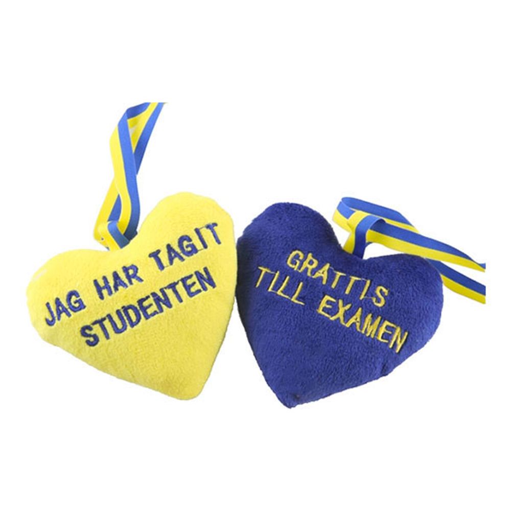 Studenthjerte med Bånd