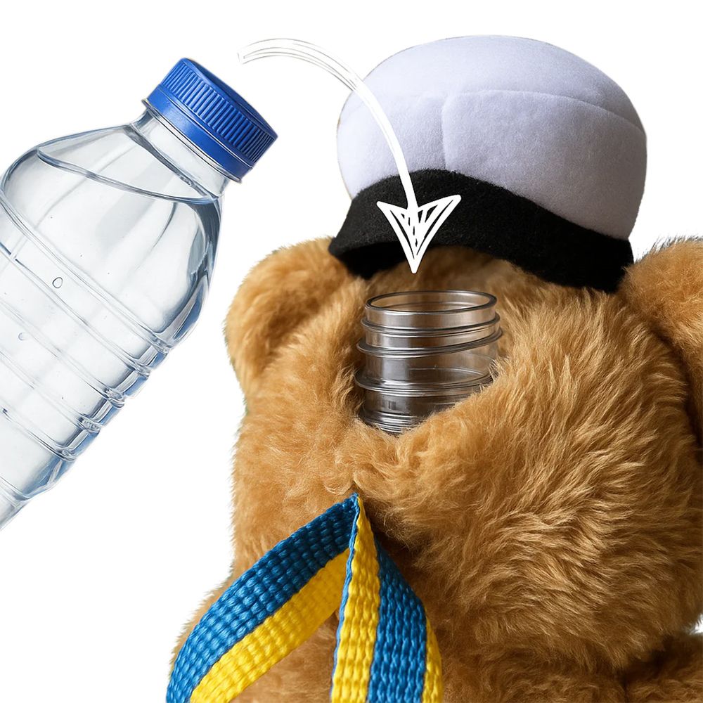 Studenterbamse med Skjult Beholder