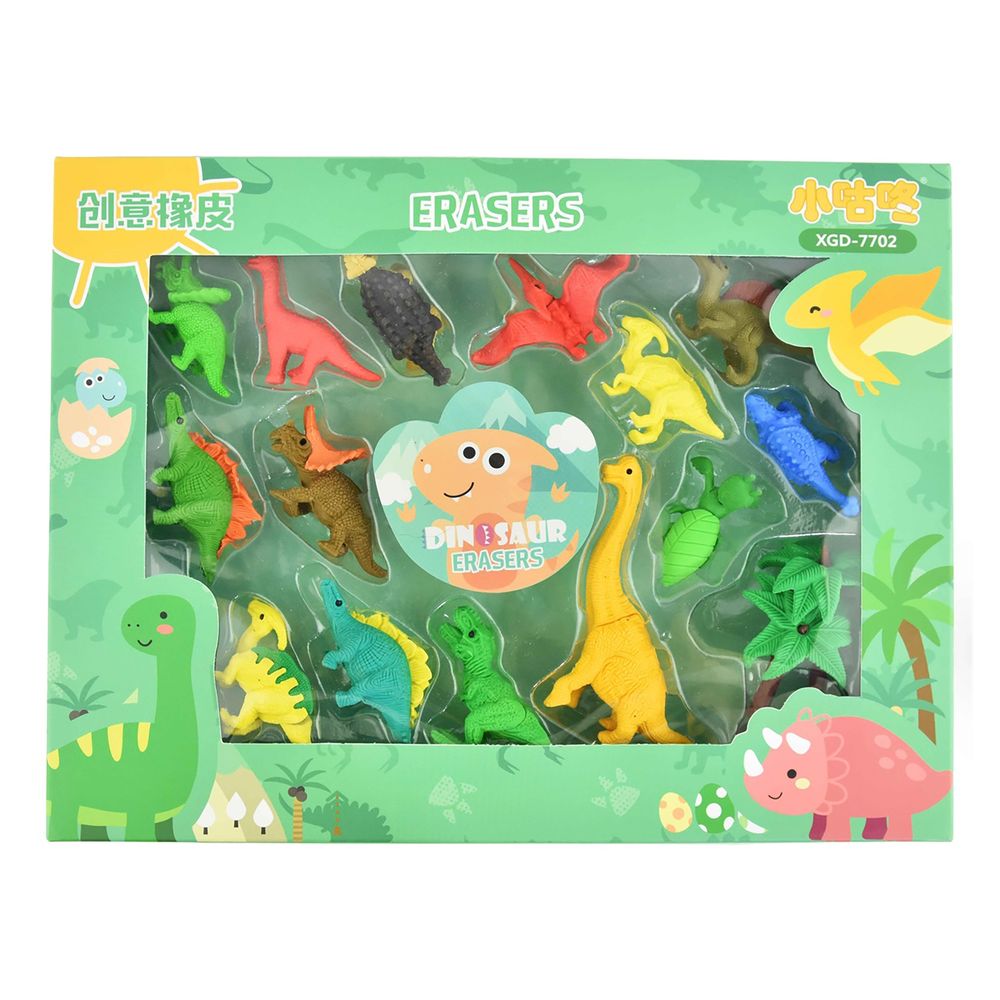 Viskelæder Dino Sæt