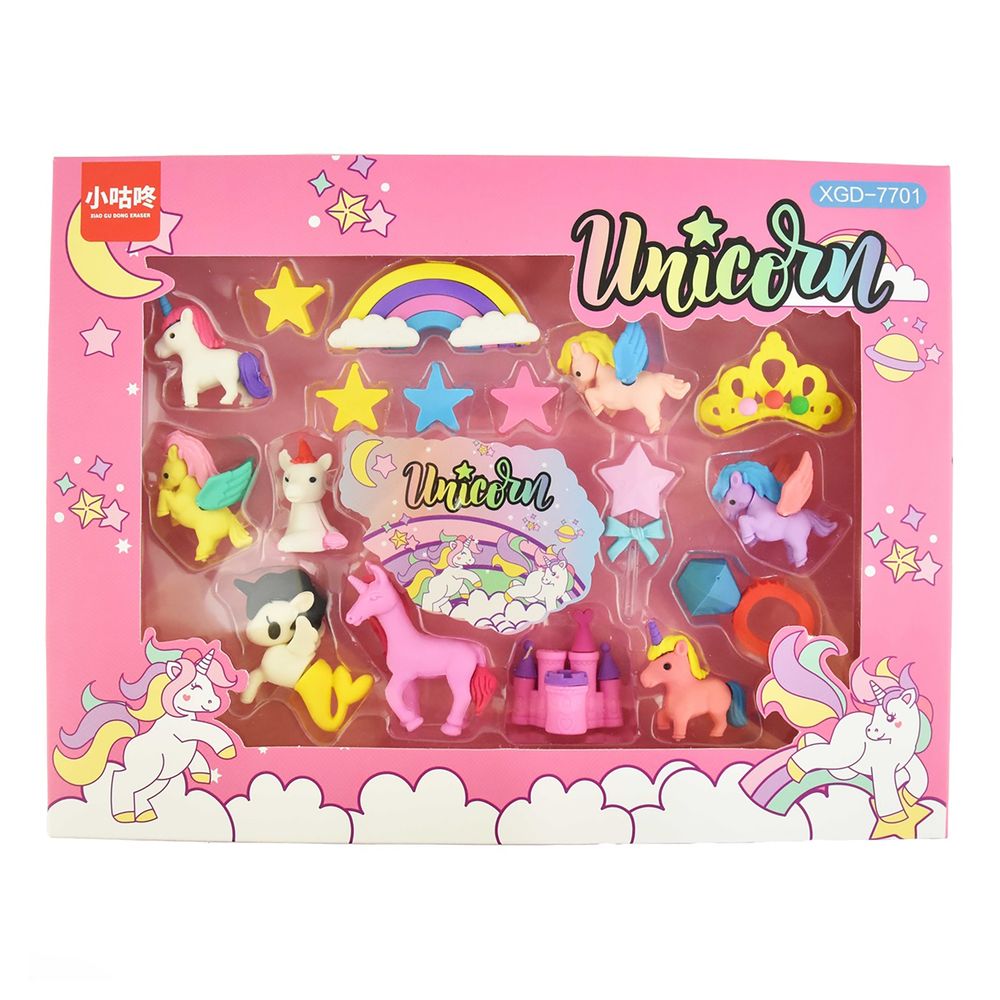 Pyyhekumit Unicorn Setti