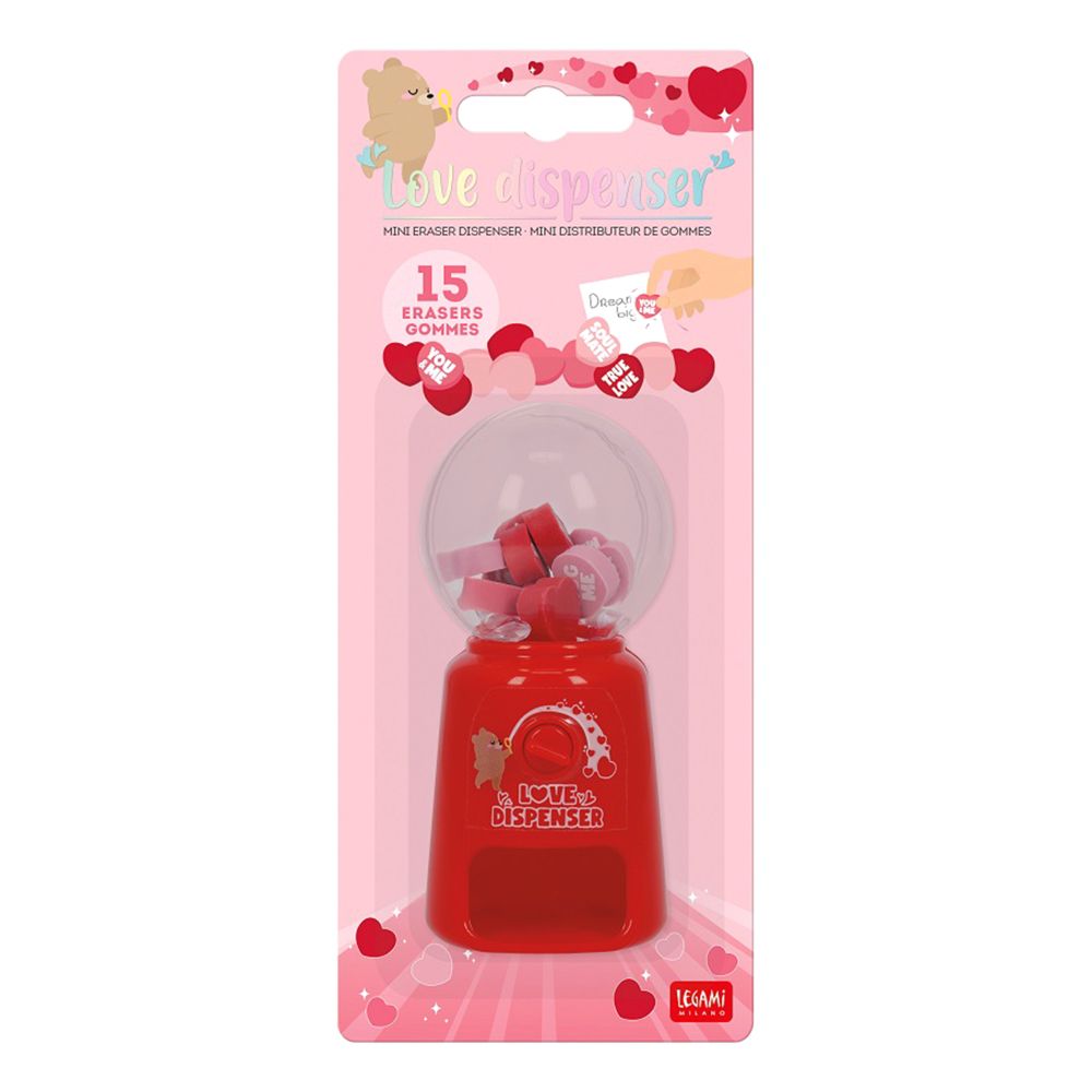 Viskelærsautomat Love Dispenser
