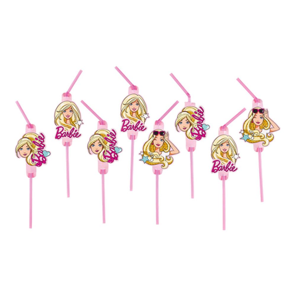 Sugerør Barbie Popstar