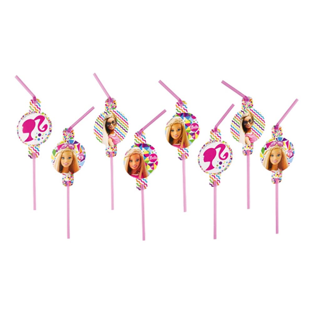 Sugerør Barbie Sparkle
