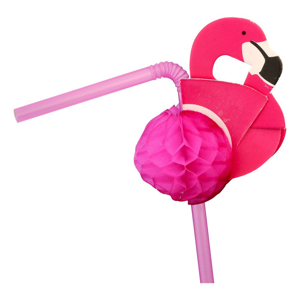 Sugerør Flamingo Honeycombs