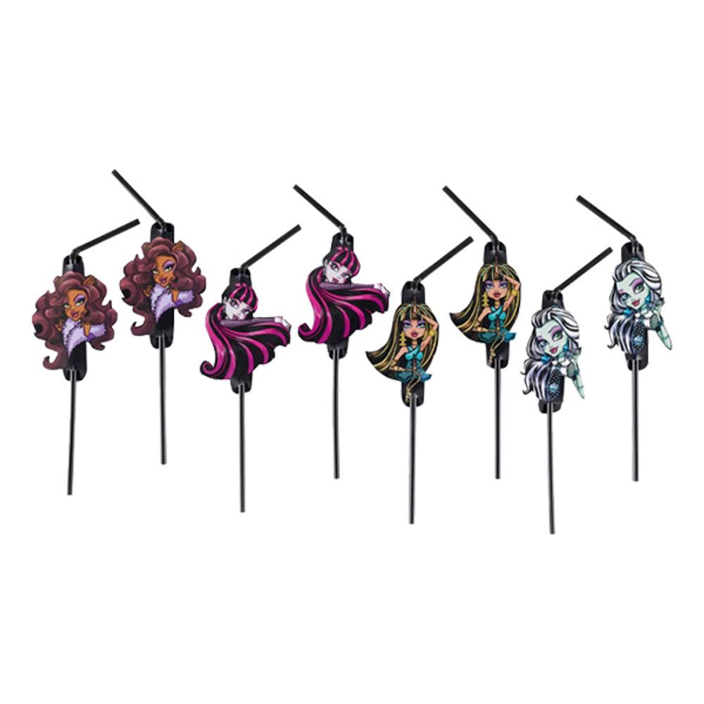 Sugerør Monster High 2