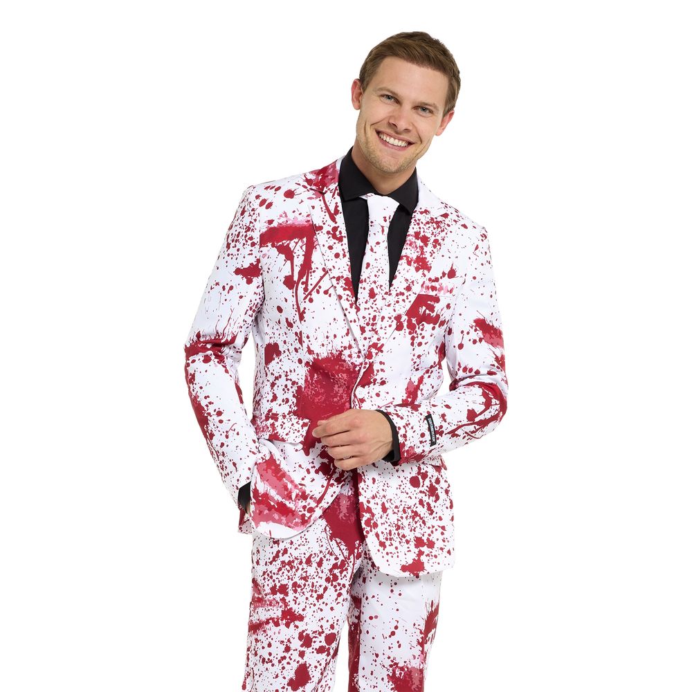 Suitmeister Bloody Suit White Kostume