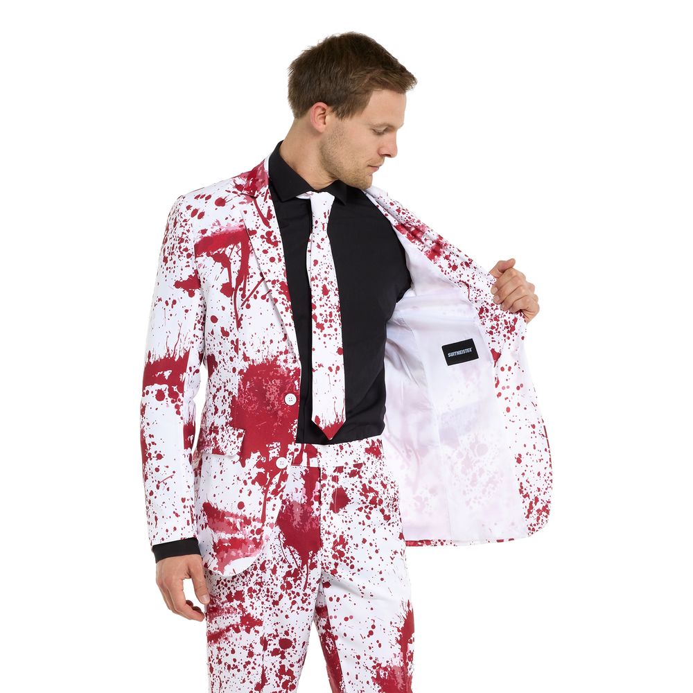 Suitmeister Bloody Suit White Kostume