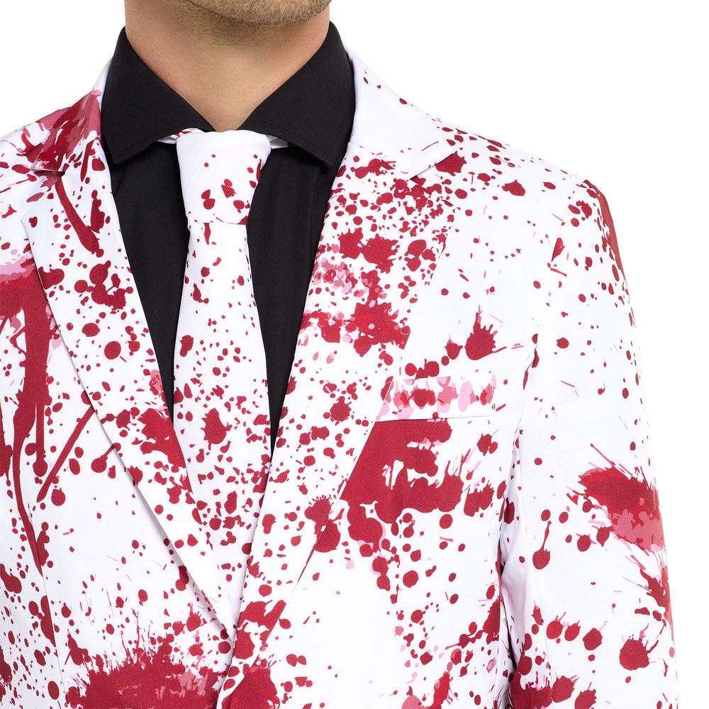 Suitmeister Bloody Suit White Kostume