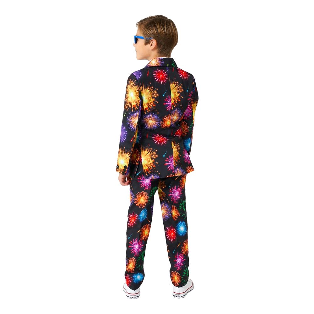 Suitmeister Boys Fireworks Black Dress