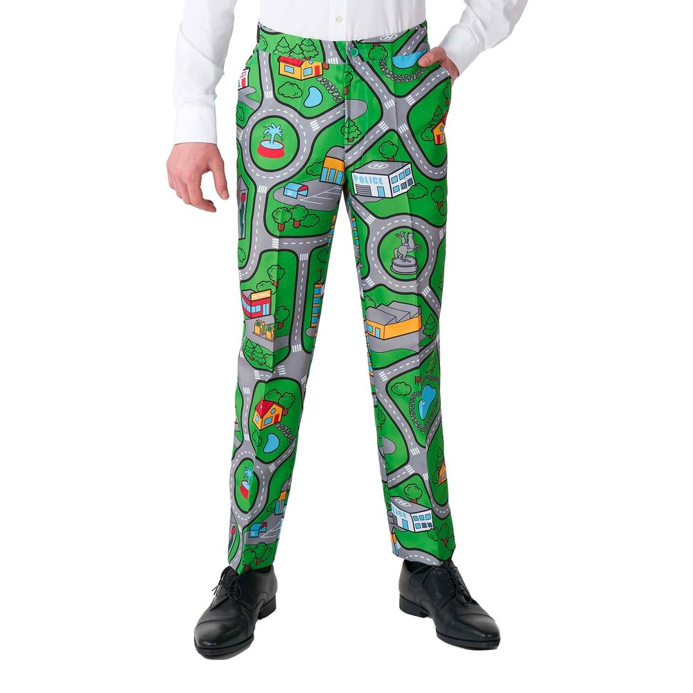 Suitmeister Carpet City Green Jakkesæt