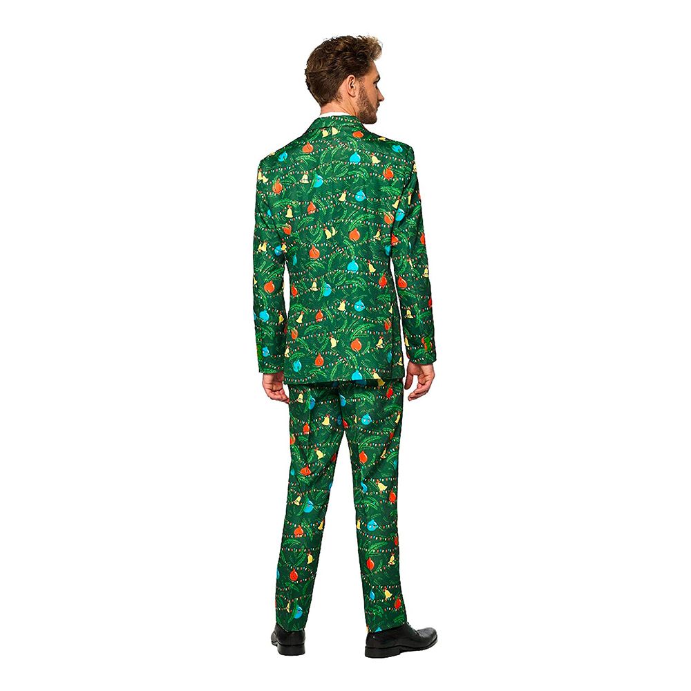 Suitmeister Christmas Green Tree Light Up Dress