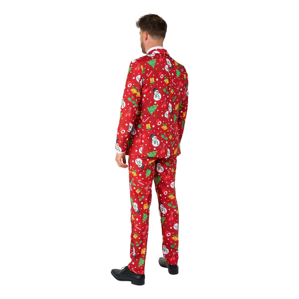 Suitmeister Christmas Red Icons Light Up Dress