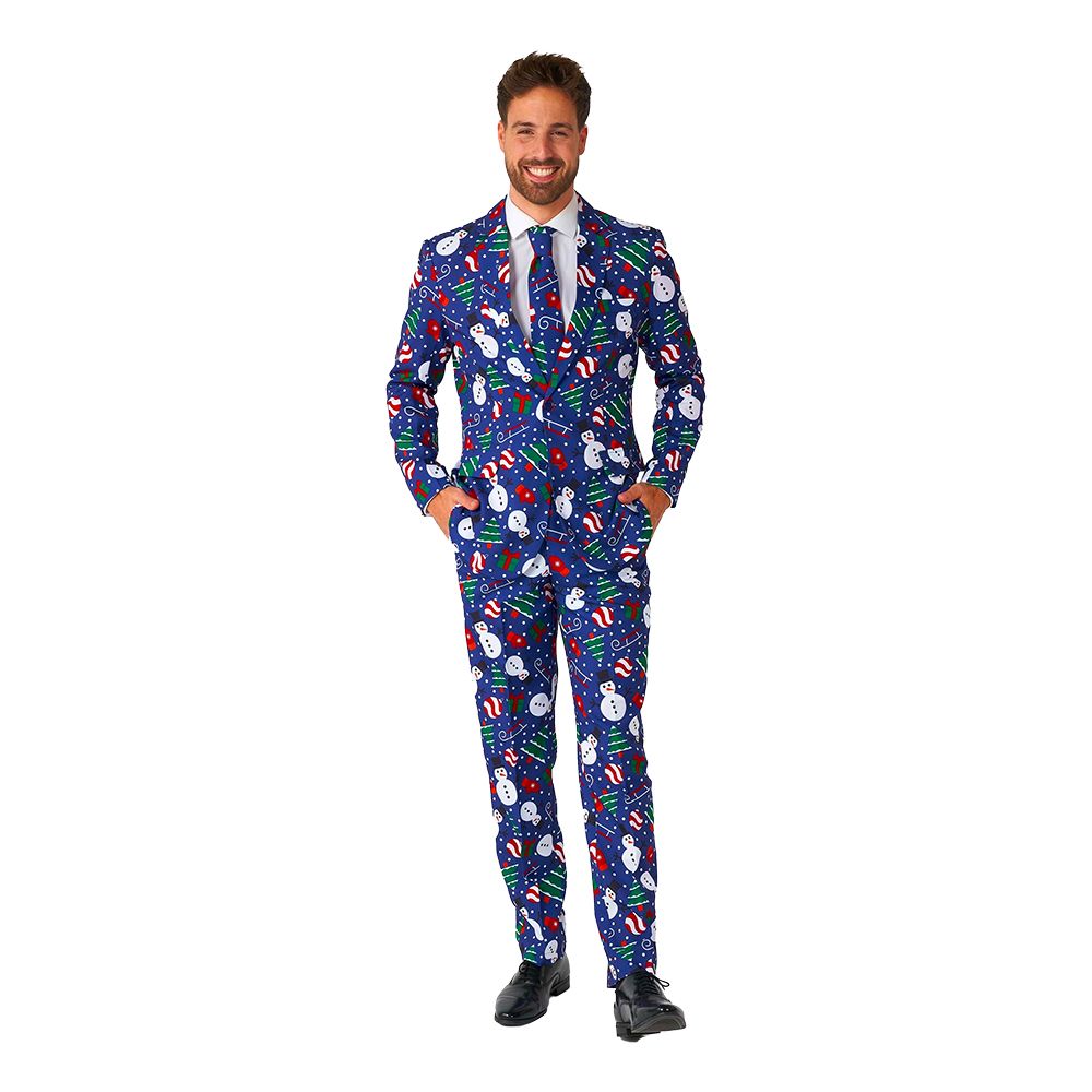 Suitmeister Christmas Snowman Blå Dress