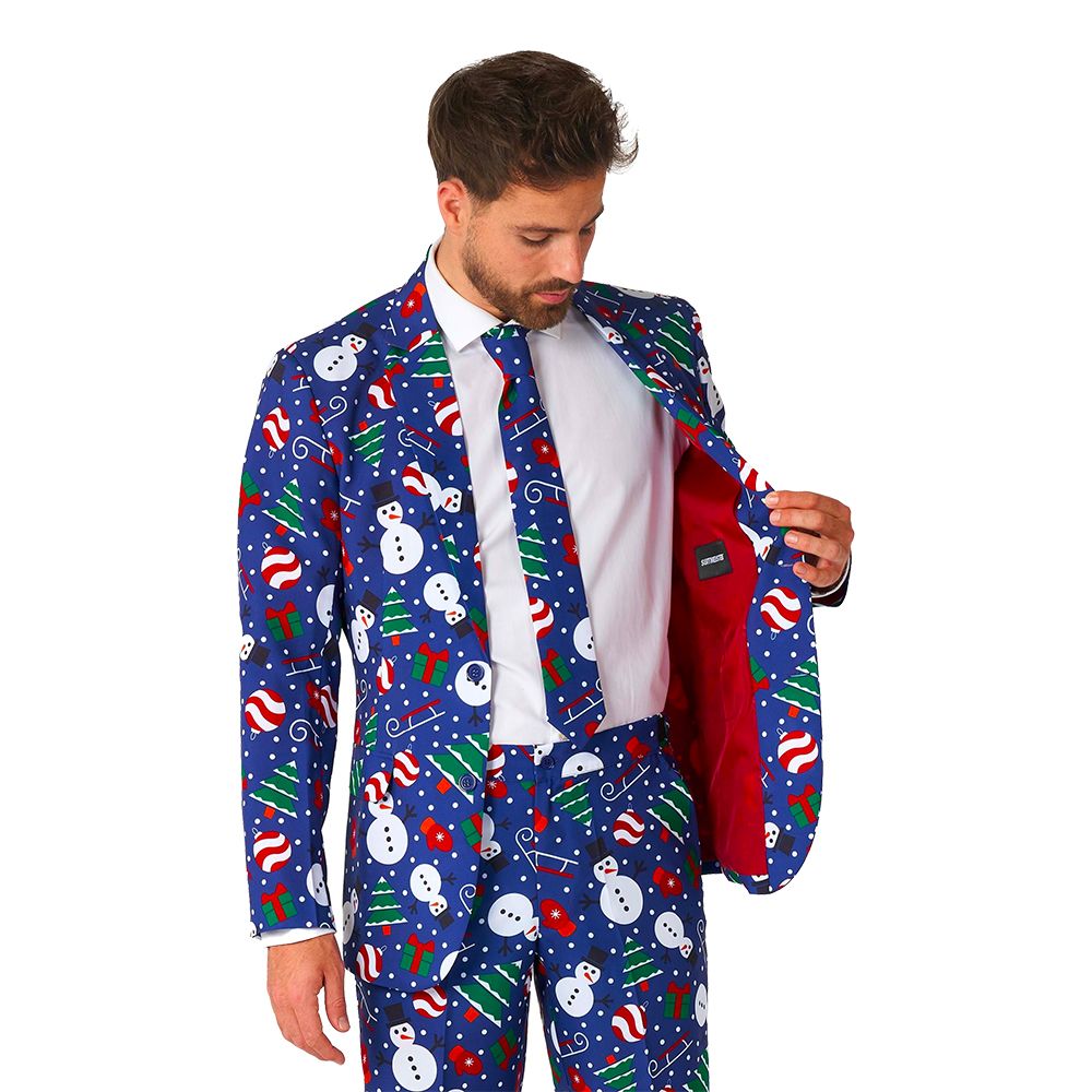 Suitmeister Christmas Snowman Blå Dress