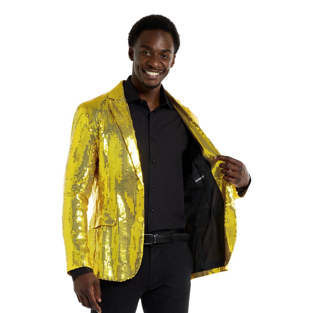 Suitmeister Pailletblazer Gul
