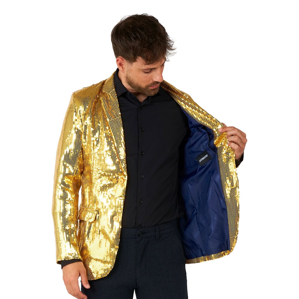 Suitmeister Paljettitakki Gold