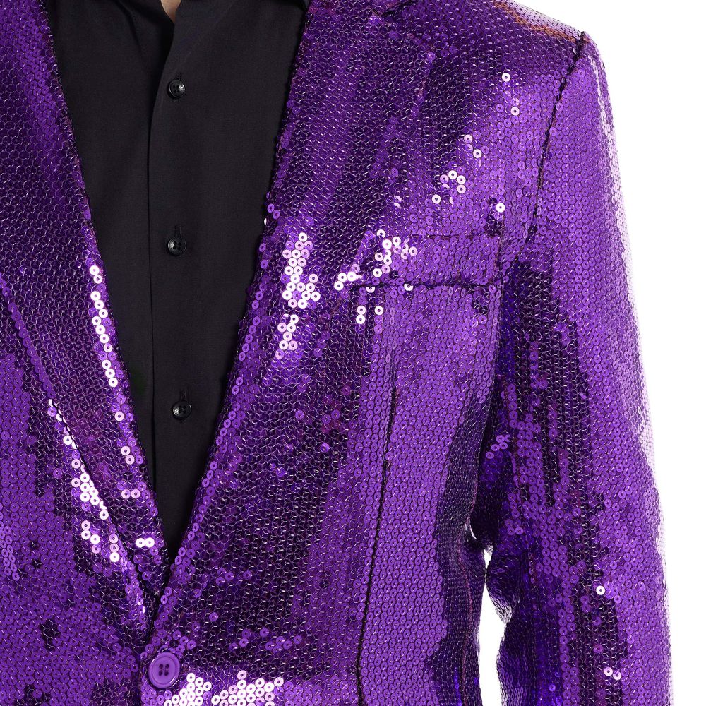 Suitmeister Pailletblazer Lilla
