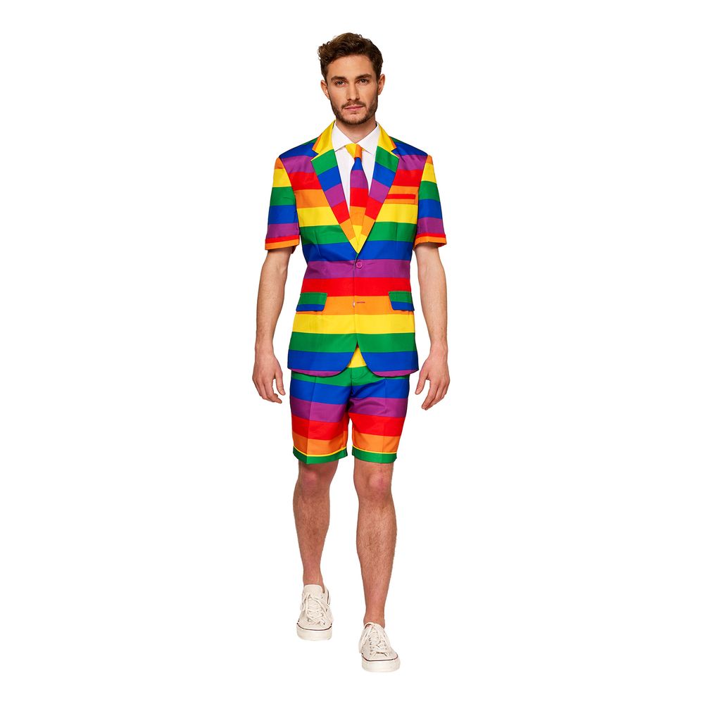 Suitmeister Rainbow Shorts Dress