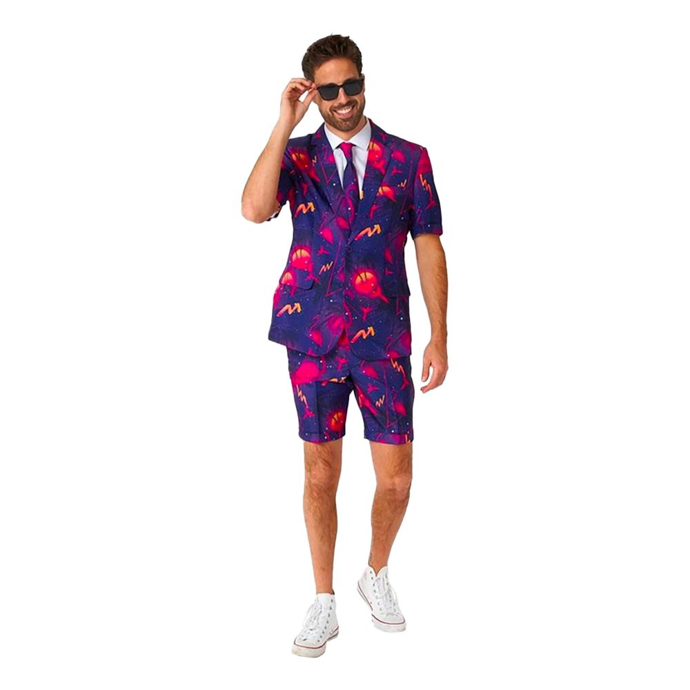 Suitmeister Retro Neon Navy Shorts Puku