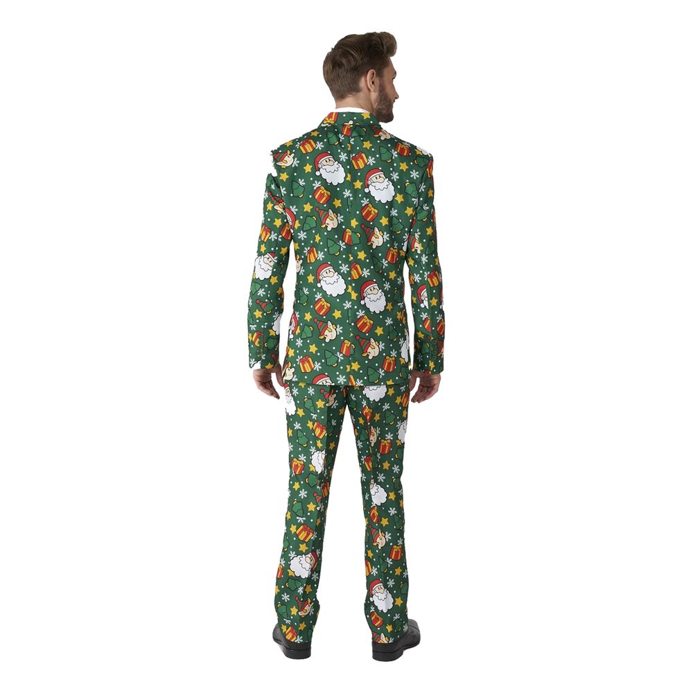 Suitmeister Santa Elves Grön Kostym