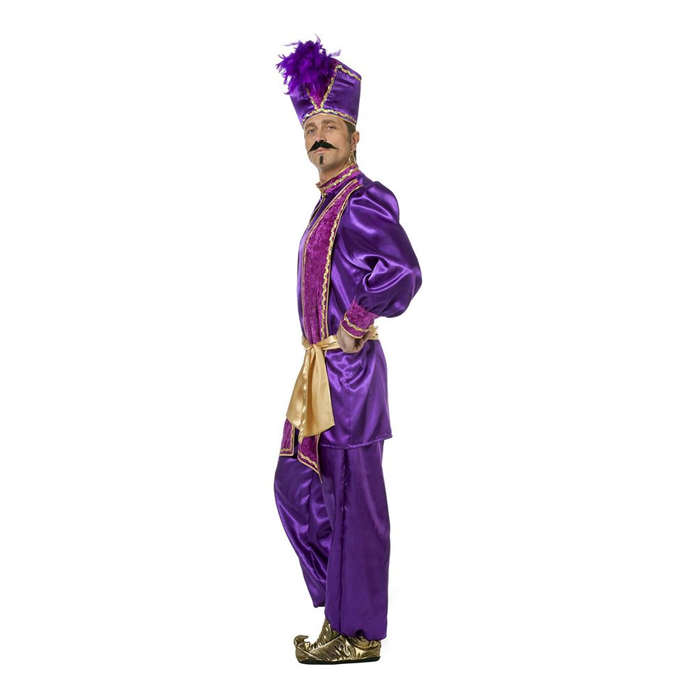 Sultan Lila Maskeraddräkt