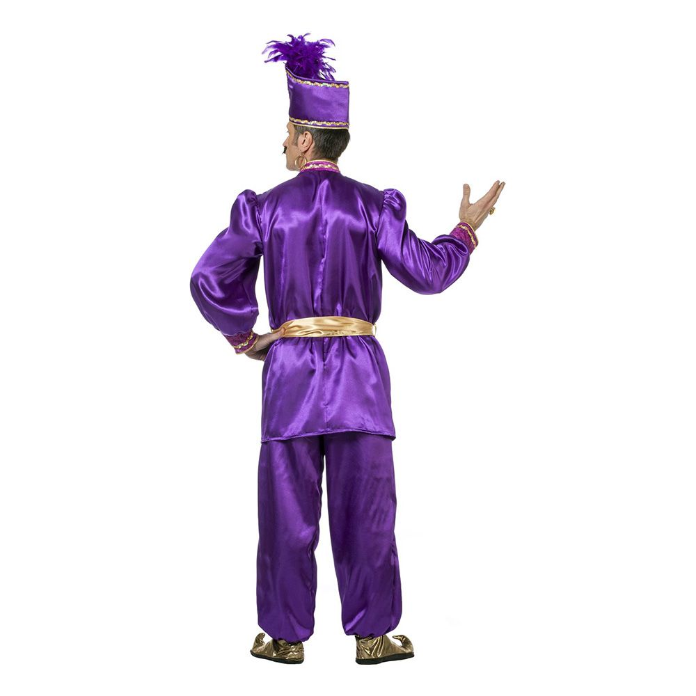 Sultan Lila Maskeraddräkt