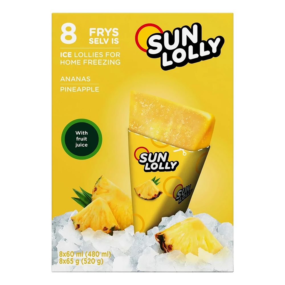 Sun Lolly Ananas Isglass