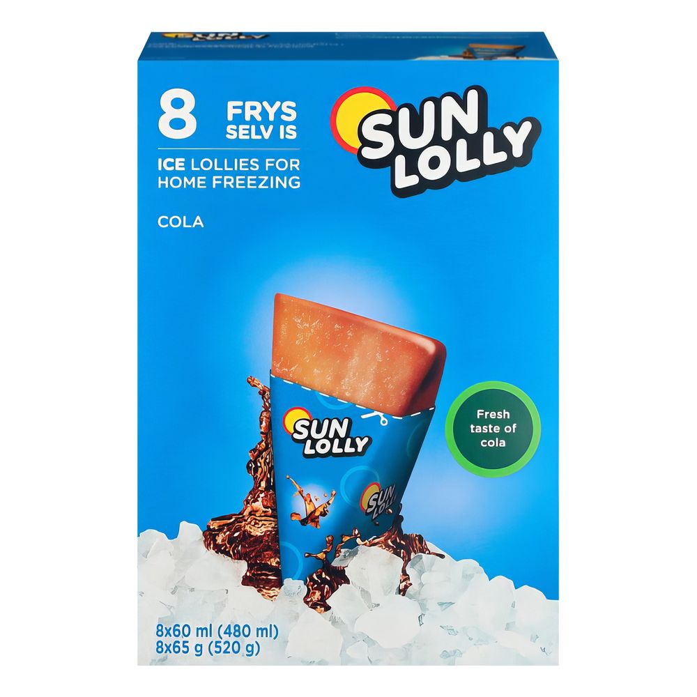 Sun Lolly Cola Isglass