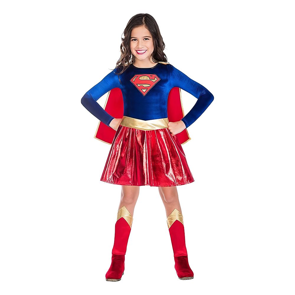 Super Girl Børnekostume