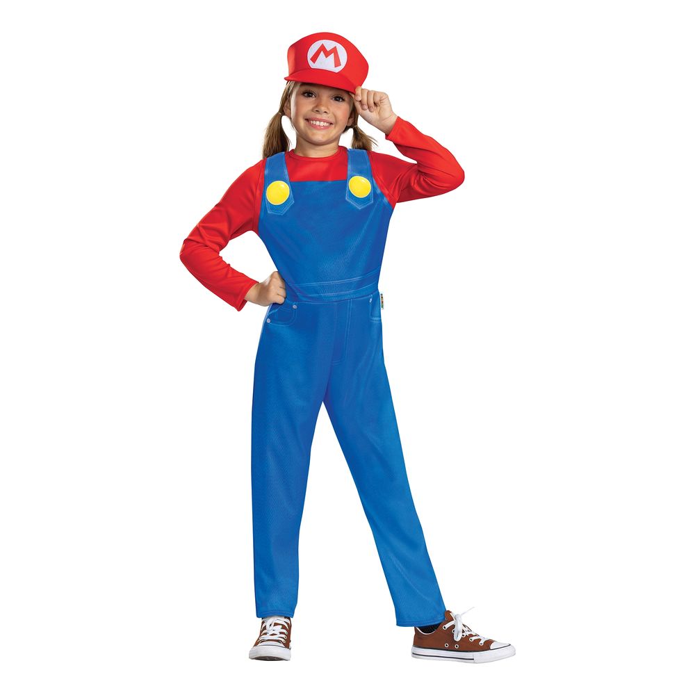 Super Mario Budget Barn Kostyme