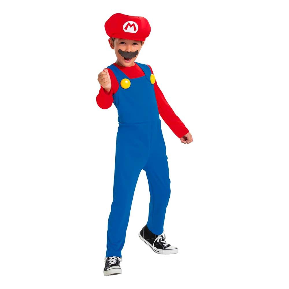 Super Mario Barn Kostyme