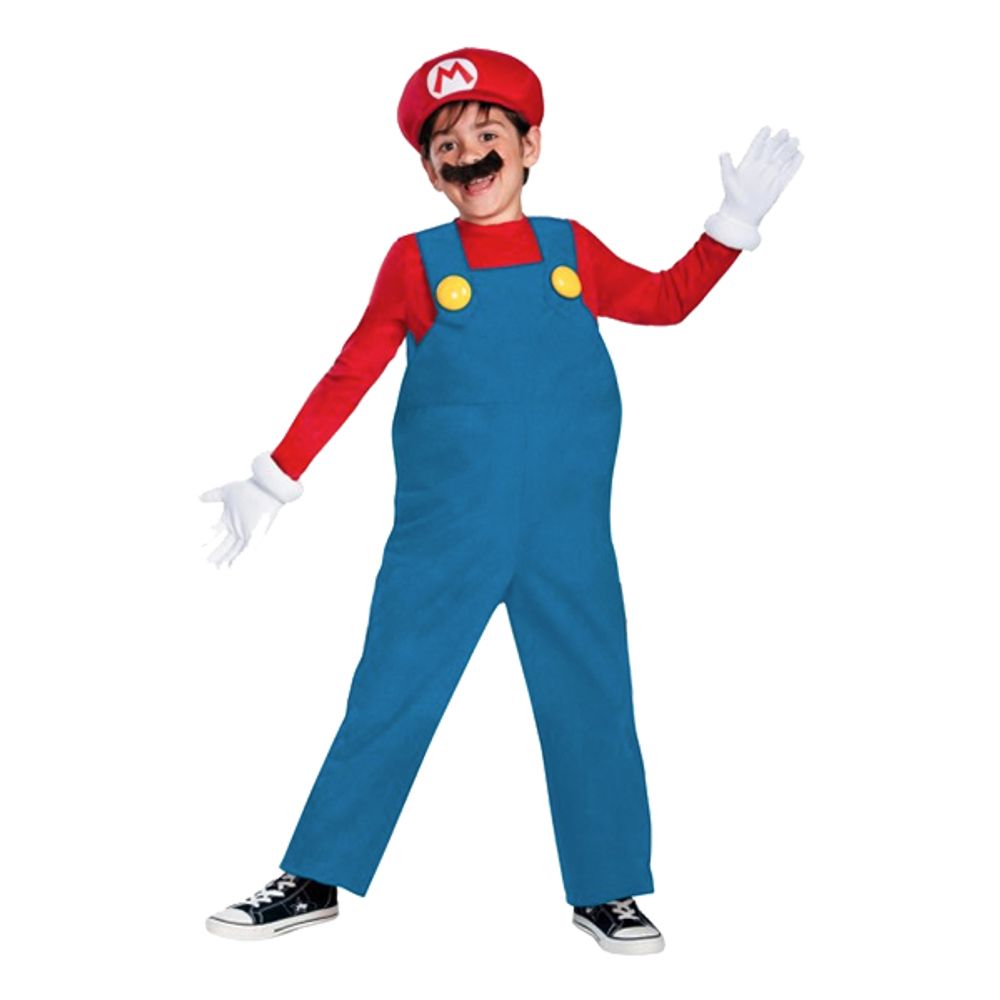 Super Mario Deluxe Barn Kostyme