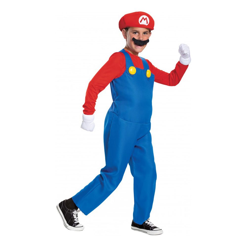 Super Mario Deluxe Barn Kostyme