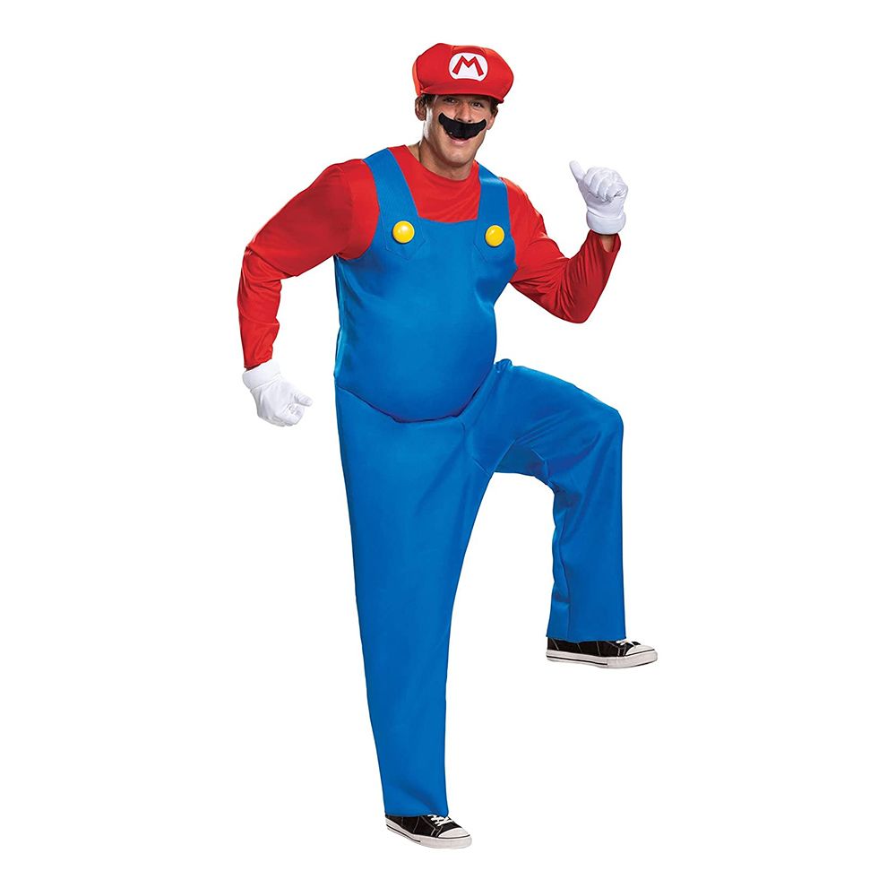Super Mario Deluxe Maskeraddräkt