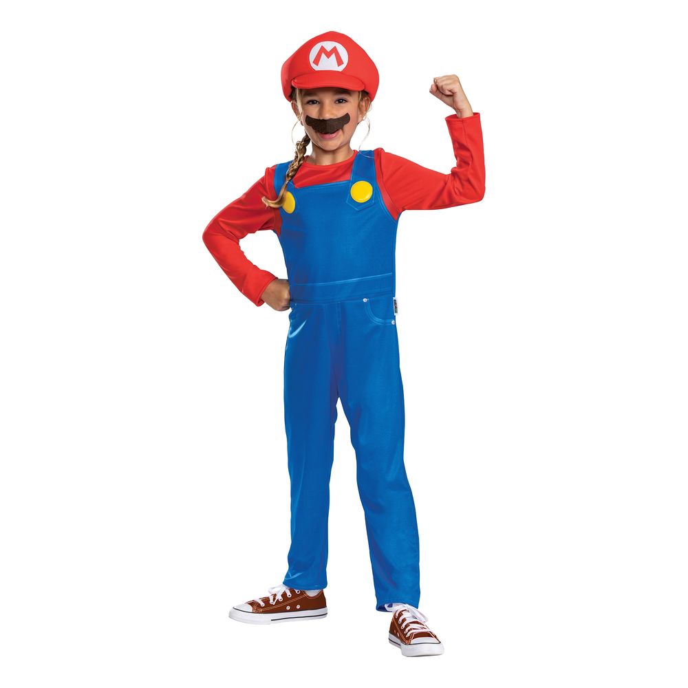 Super Mario Klassisk Børnekostume