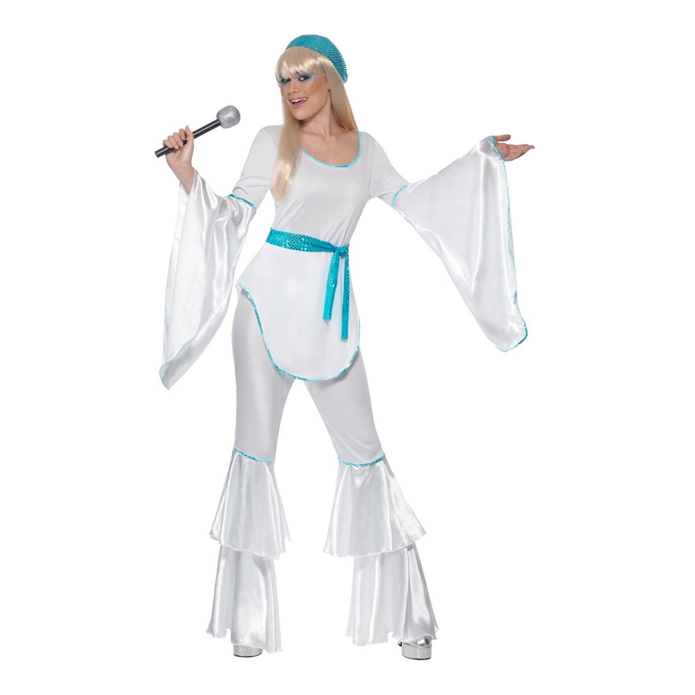 Super Trooper Dame Hvit Kostyme