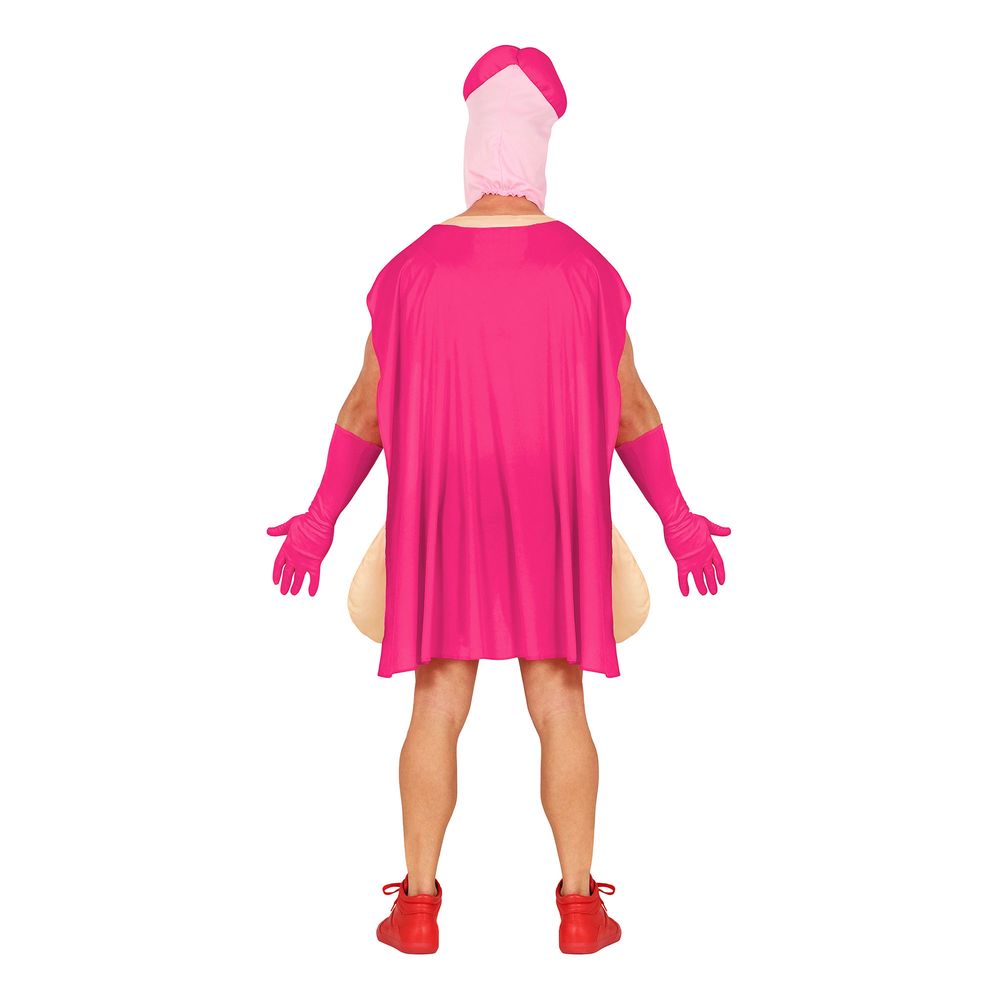 Superhjälte Dickman Maskeraddräkt