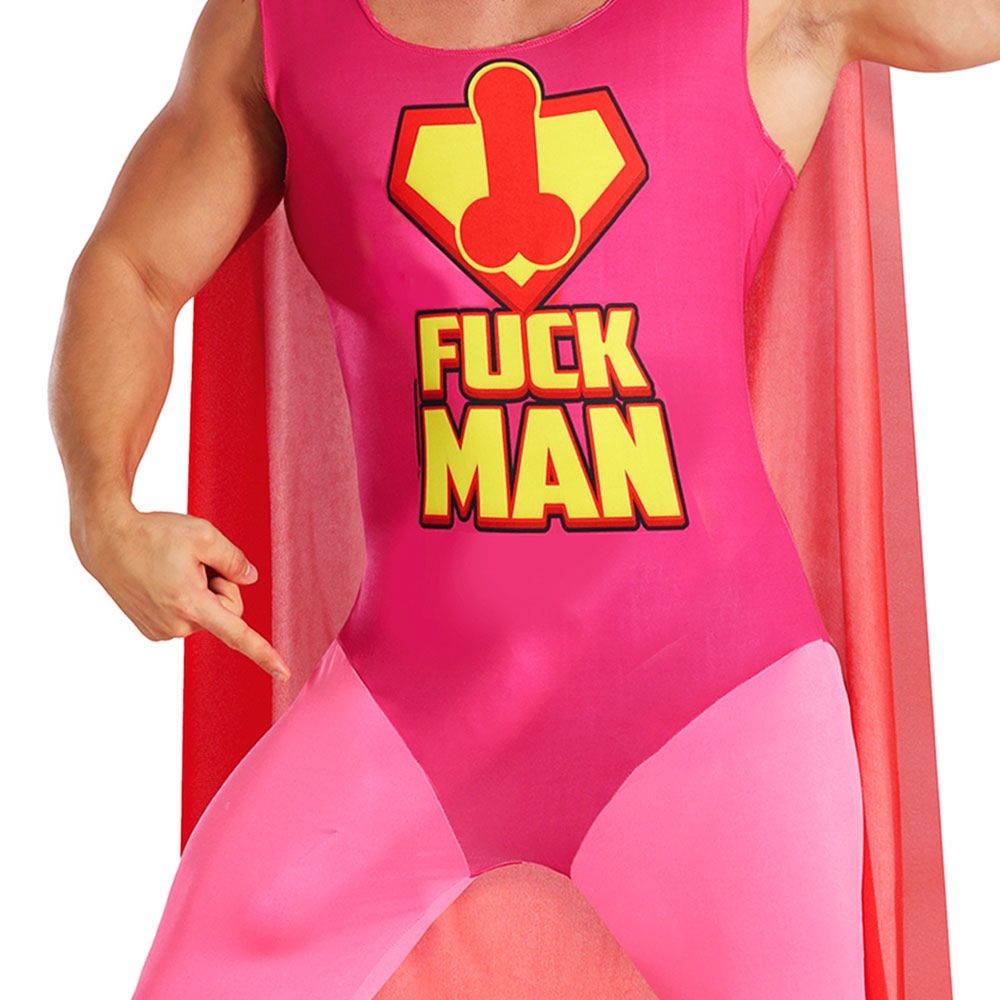 Superhelt Fuckman Kostume