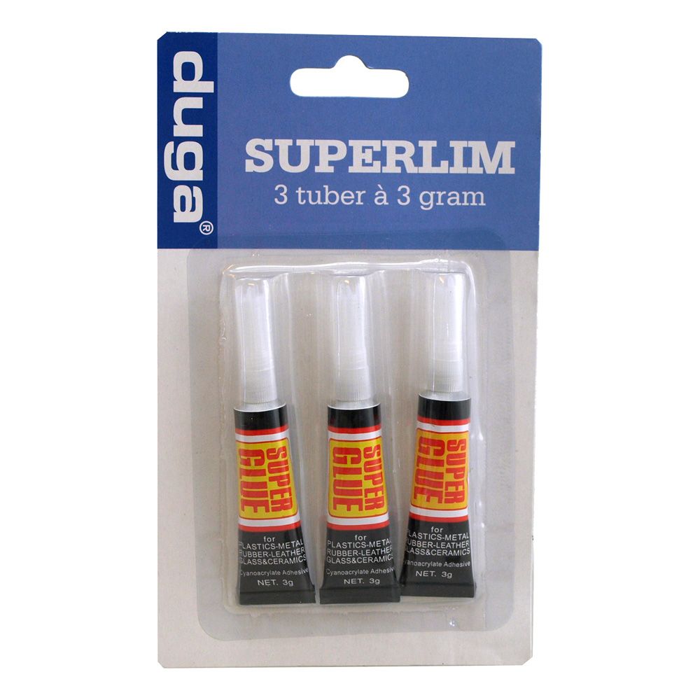Superliima 3-pakkaus
