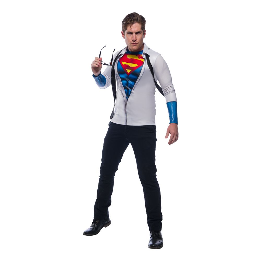 Superman Clark Kent Maskeraddräkt