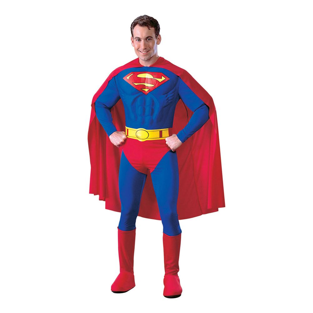 Supermankostume med Muskler