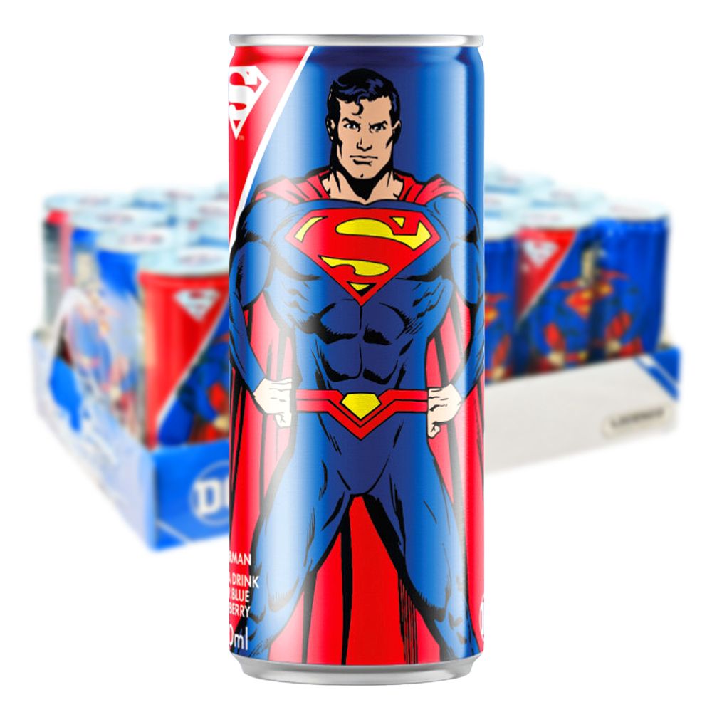 Superman Sour Blue Raspberry