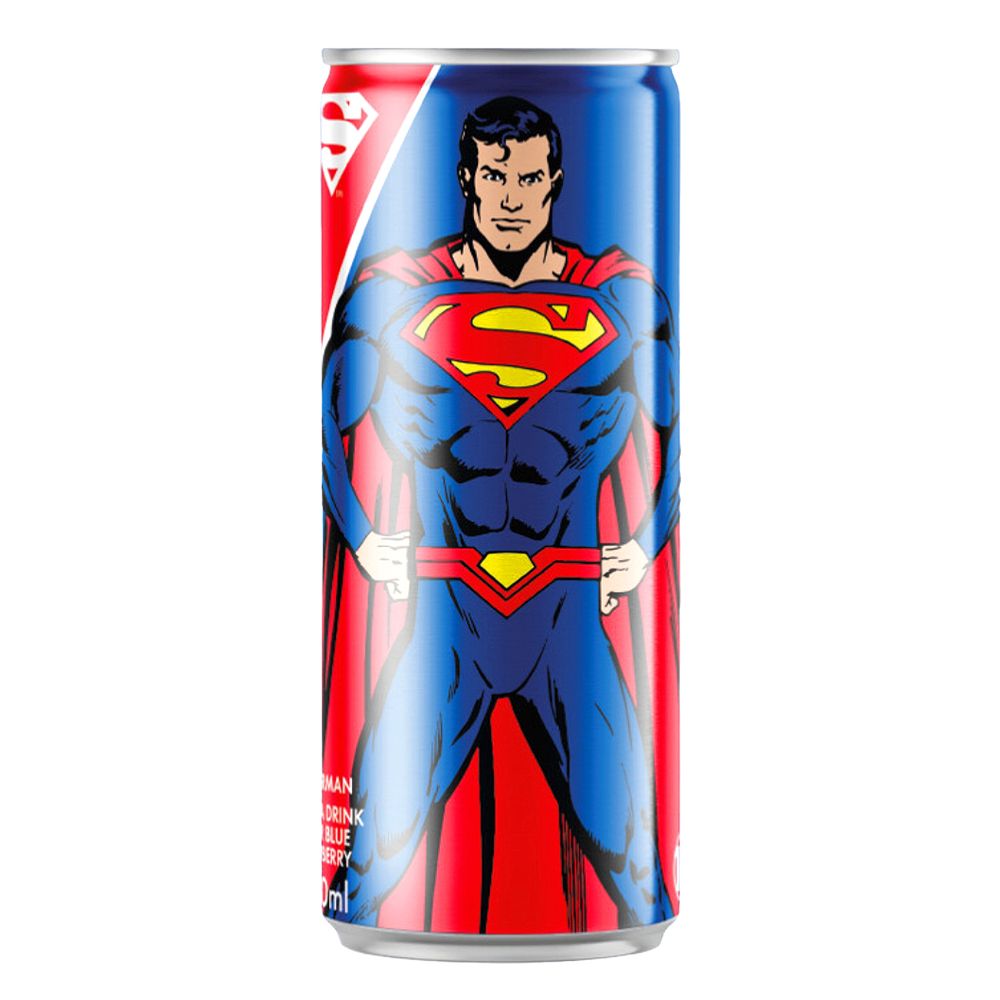 Superman Sour Blue Raspberry