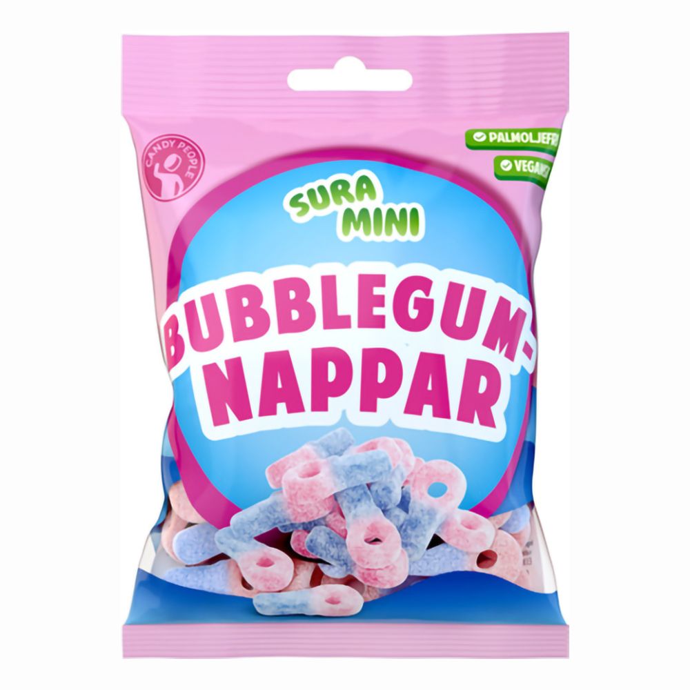 Sura Mini Bubblegumnapper Økonomipakke