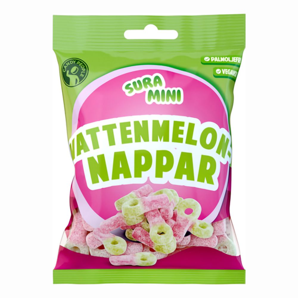 Sura Mini Vandmelonringe Økonomipakke