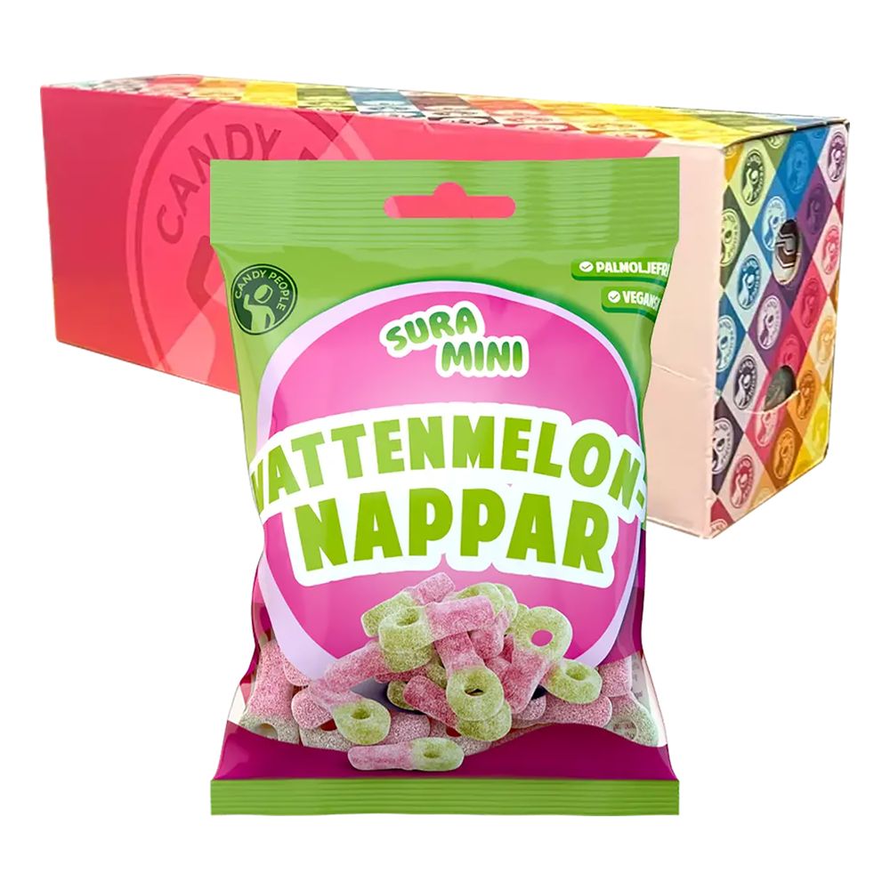 Sura Mini Vandmelonringe Økonomipakke