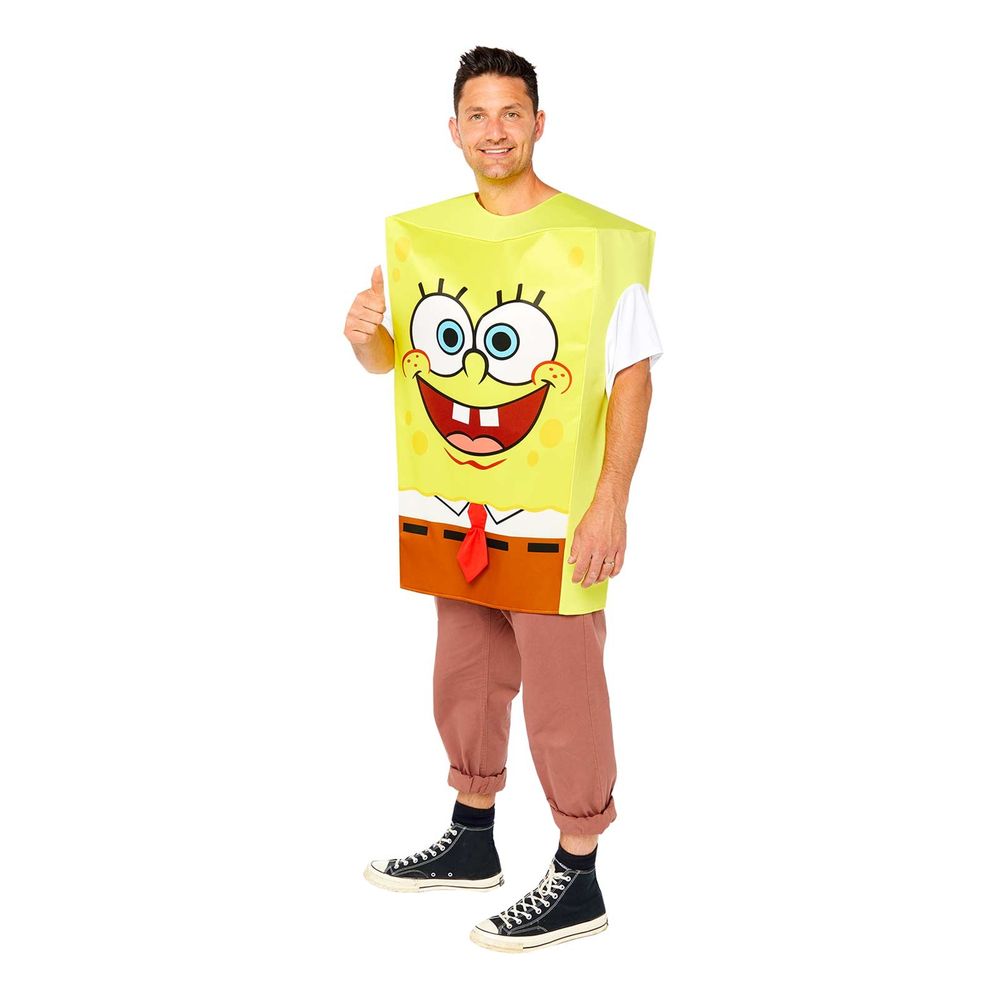 SvampBob Fyrkant Maskeraddräkt