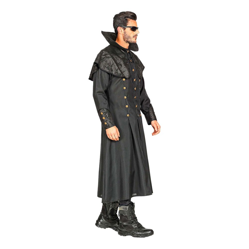 Svart Kappa Halloween Maskeraddräkt