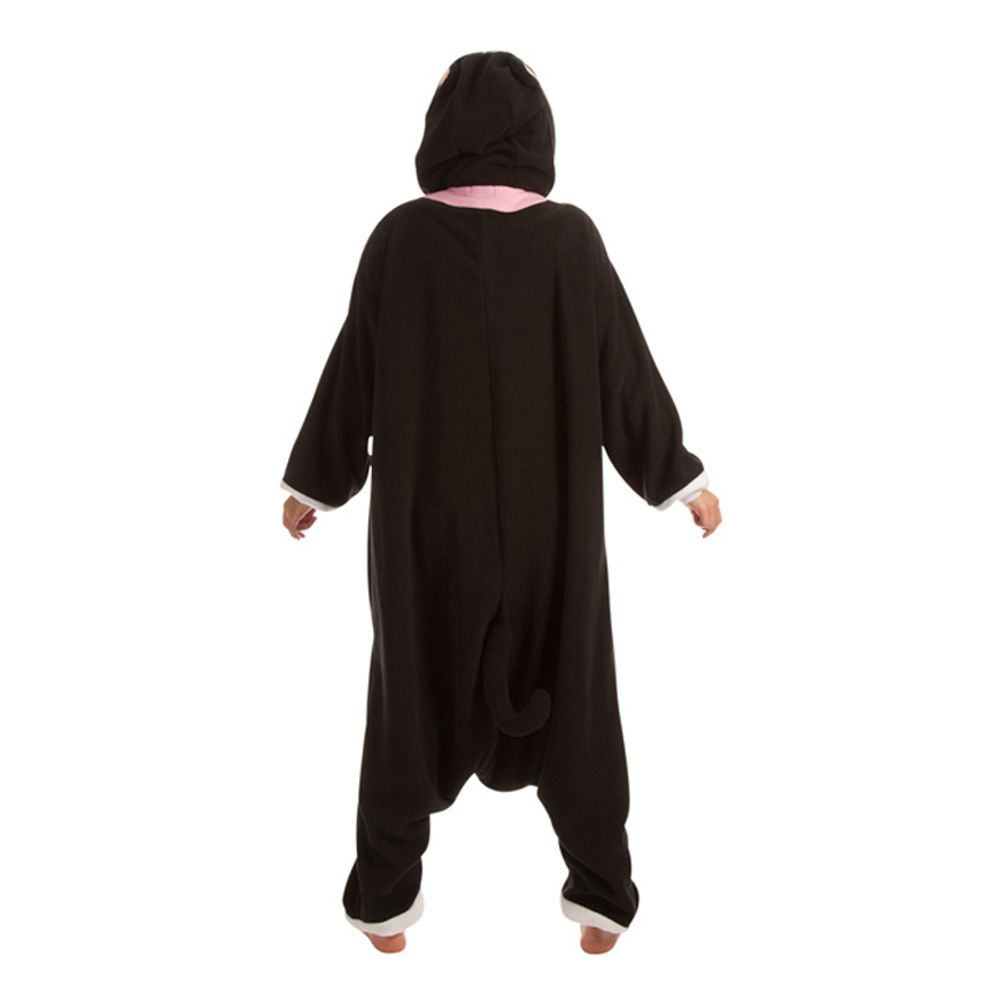 Svart Katt Kigurumi